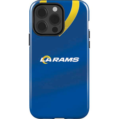 NFL Los Angeles Rams Team Jersey iPhone 15 Pro Impact Case