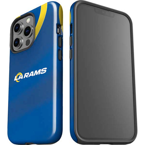 NFL Los Angeles Rams Team Jersey iPhone 15 Pro Impact Case