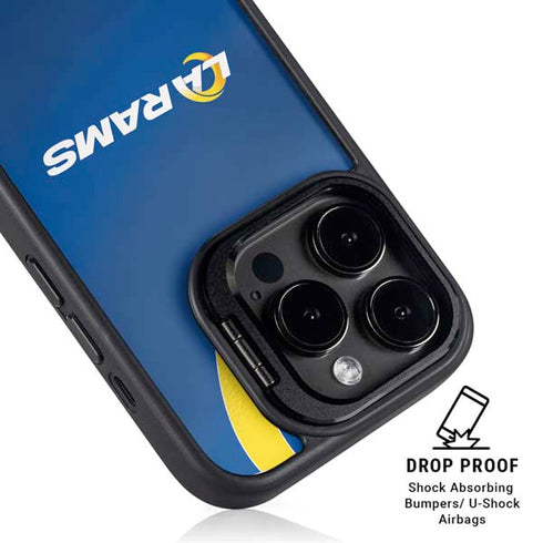 NFL Los Angeles Rams Team Jersey iPhone 15 Pro Kickstand Case