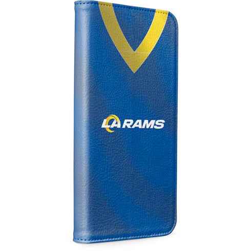 NFL Los Angeles Rams Team Jersey iPhone 15 Pro Max Folio Case