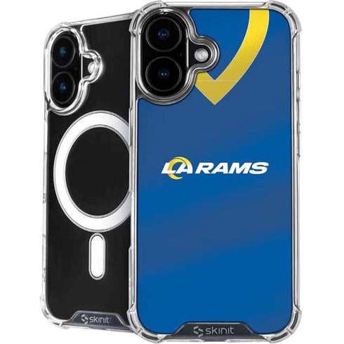 NFL Los Angeles Rams Team Jersey iPhone 16 MagSafe Case