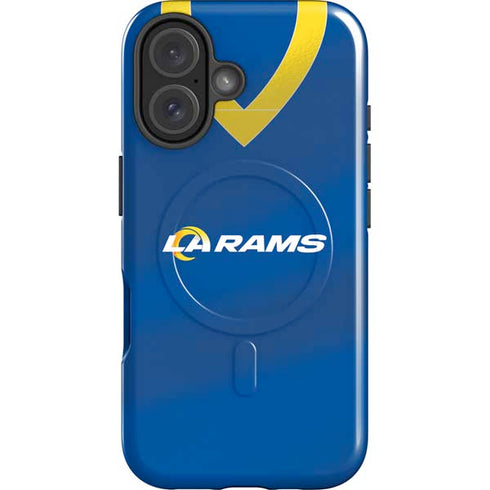 NFL Los Angeles Rams Team Jersey iPhone 16 Magsafe Impact Case