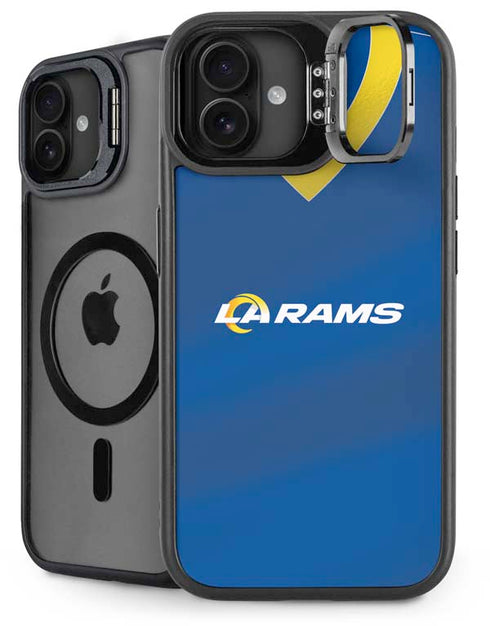 NFL Los Angeles Rams Team Jersey iPhone 16 Plus Kickstand Case