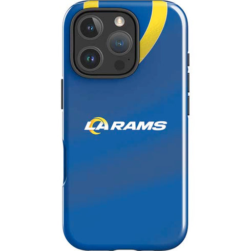 NFL Los Angeles Rams Team Jersey iPhone 16 Pro Impact Case