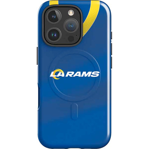 NFL Los Angeles Rams Team Jersey iPhone 16 Pro Magsafe Impact Case