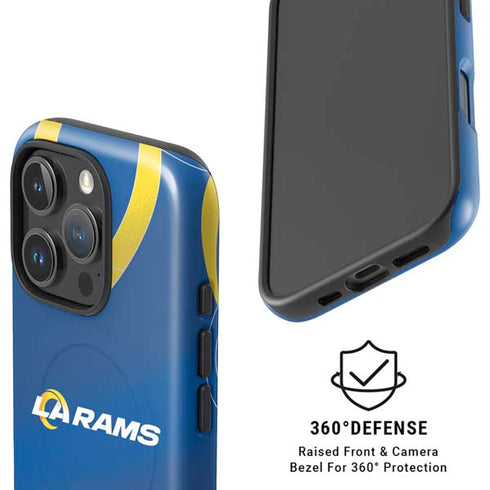NFL Los Angeles Rams Team Jersey iPhone 16 Pro Magsafe Impact Case