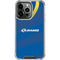 NFL Los Angeles Rams Team Jersey iPhone 16 Pro Max Clear Case