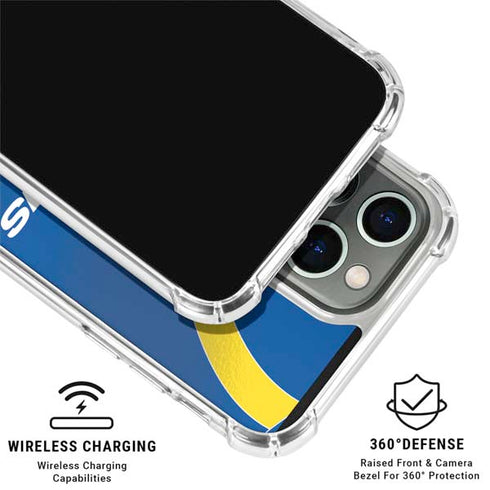 NFL Los Angeles Rams Team Jersey iPhone 16 Pro Max Clear Case