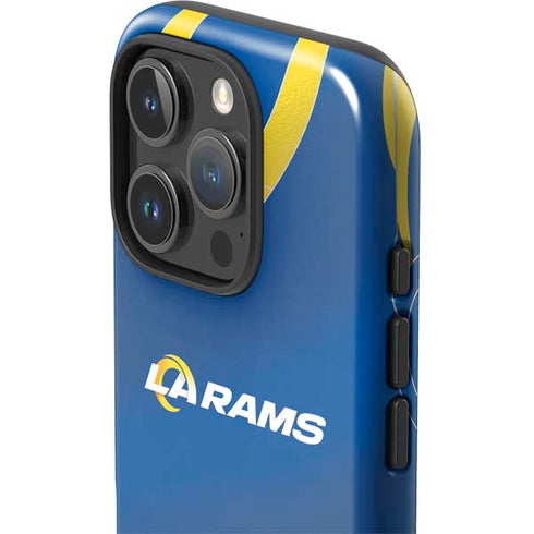 NFL Los Angeles Rams Team Jersey iPhone 16 Pro Max Impact Case