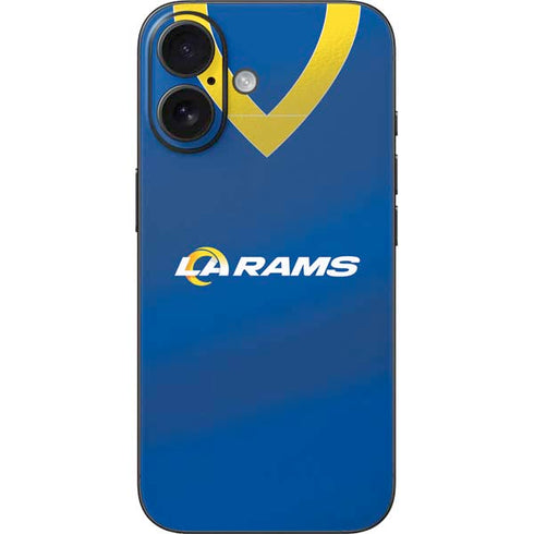 NFL Los Angeles Rams Team Jersey iPhone 16 Skin