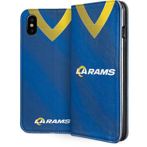 NFL Los Angeles Rams Team Jersey iPhone 8 Folio Case
