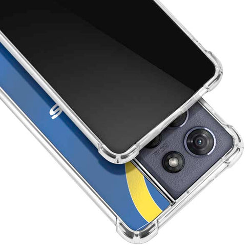 NFL Los Angeles Rams Team Jersey Moto G 5G (2025) Clear Case