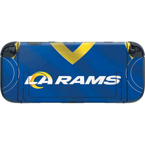 NFL Los Angeles Rams Team Jersey Nintendo Switch 2 (2025) with Joy-Con Skin