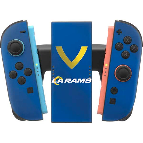 NFL Los Angeles Rams Team Jersey Nintendo Switch 2 (2025) Joy-Con Controller Skin