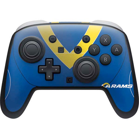NFL Los Angeles Rams Team Jersey Nintendo Switch 2 (2025) Pro Controller Skin