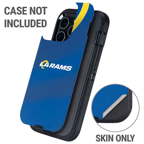NFL Los Angeles Rams Team Jersey Otterbox Defender iPhone Skin