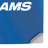 NFL Los Angeles Rams Team Jersey PS5 Pro Console Skin