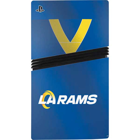 NFL Los Angeles Rams Team Jersey PS5 Pro Disk Bundle Skin