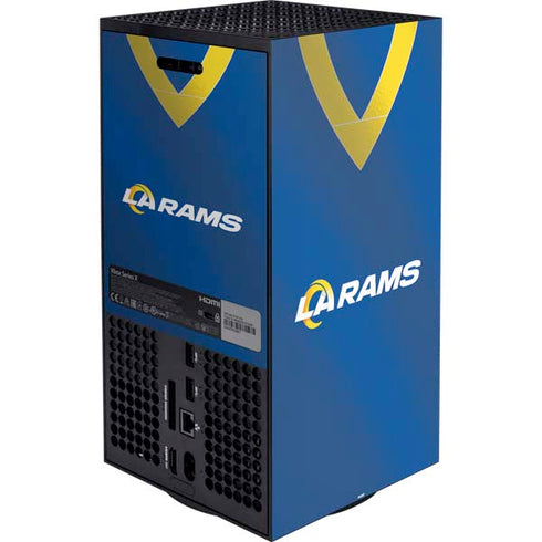 NFL Los Angeles Rams Team Jersey XBox Series X Digital Edition Bundle Skin