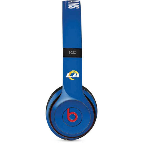 NFL Los Angeles Rams Team Motto Beats Solo 3 Wireless Skin