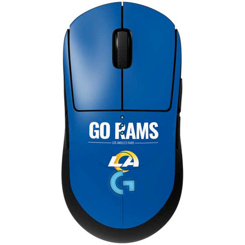 NFL Los Angeles Rams Team Motto G Pro Wireless Gaming Mouse Skin