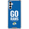 NFL Los Angeles Rams Team Motto Galaxy A16 5G Clear Case
