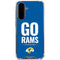 NFL Los Angeles Rams Team Motto Galaxy A36 5G Clear Case