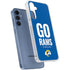 NFL Los Angeles Rams Team Motto Galaxy A55 5G Clear Case