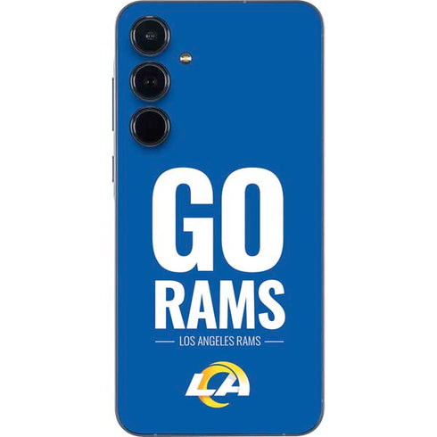 NFL Los Angeles Rams Team Motto Galaxy A55 5G Skin