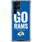 NFL Los Angeles Rams Team Motto Galaxy S23 Ultra Clear Case