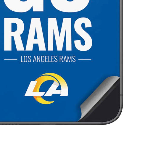 NFL Los Angeles Rams Team Motto Galaxy S24 Plus Skin