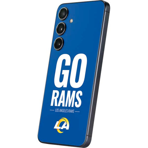 NFL Los Angeles Rams Team Motto Galaxy S25 Skin