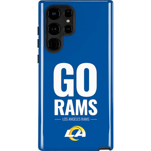 NFL Los Angeles Rams Team Motto Galaxy S25 Ultra Impact Case