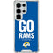NFL Los Angeles Rams Team Motto Galaxy S25 Ultra Clear Case