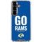 NFL Los Angeles Rams Team Motto Galaxy S26 Clear Case