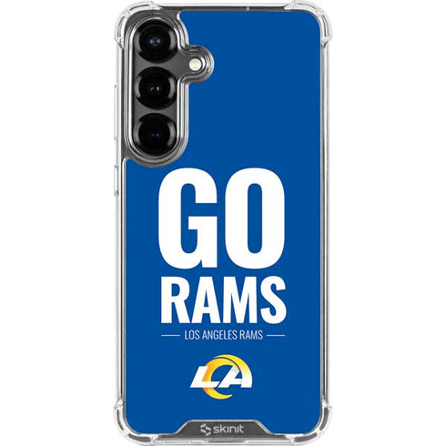 NFL Los Angeles Rams Team Motto Galaxy S26 Plus Clear Case