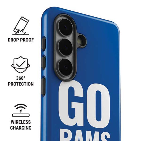 NFL Los Angeles Rams Team Motto Galaxy S26 Plus Impact Case