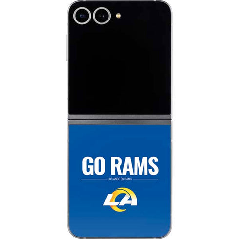 NFL Los Angeles Rams Team Motto Galaxy Z Flip6 Skin