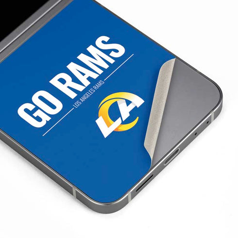 NFL Los Angeles Rams Team Motto Galaxy Z Flip6 Skin