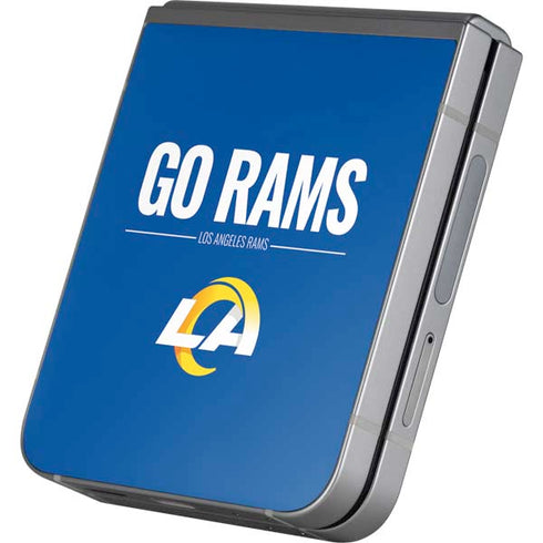 NFL Los Angeles Rams Team Motto Galaxy Z Flip6 Skin