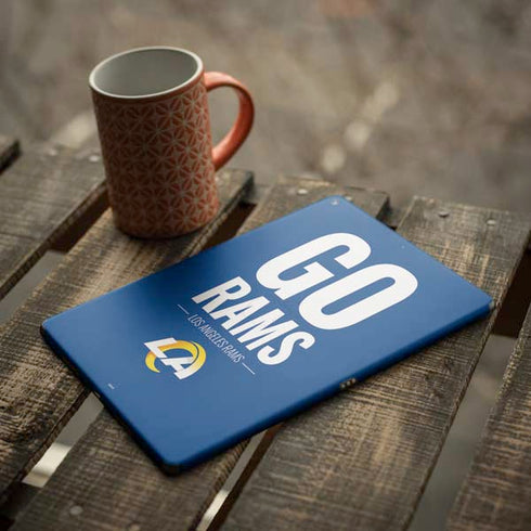 NFL Los Angeles Rams Team Motto iPad Skins