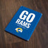 NFL Los Angeles Rams Team Motto Apple iPad Skin