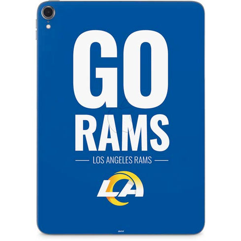 NFL Los Angeles Rams Team Motto Apple iPad Pro Skin