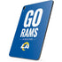 NFL Los Angeles Rams Team Motto Apple iPad Pro Skin