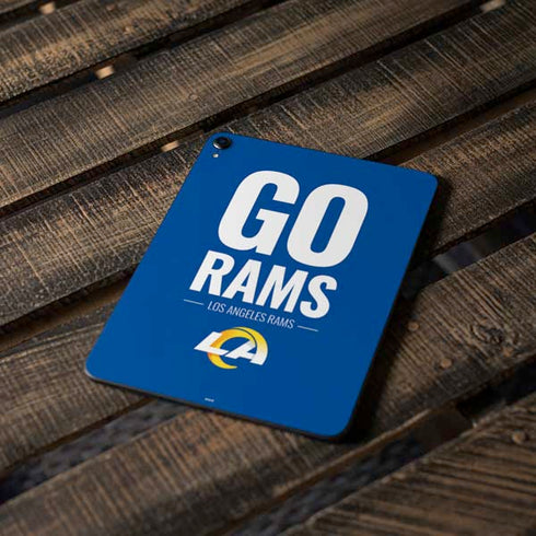 NFL Los Angeles Rams Team Motto Apple iPad Pro Skin