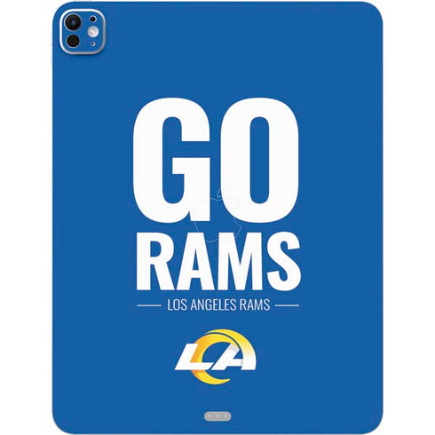 NFL Los Angeles Rams Team Motto iPad Pro 13in M4 (2024) Skin