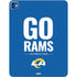 NFL Los Angeles Rams Team Motto iPad Pro 13in M4 (2024) Skin