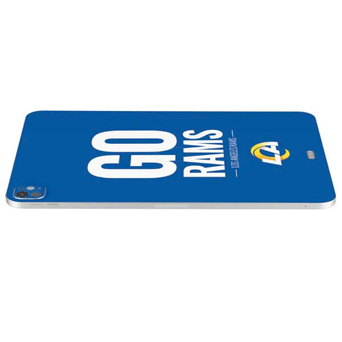 NFL Los Angeles Rams Team Motto iPad Pro 13in M4 (2024) Skin