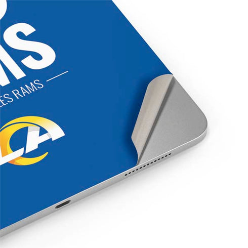 NFL Los Angeles Rams Team Motto iPad Pro 13in M4 (2024) Skin