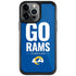 NFL Los Angeles Rams Team Motto iPhone Cases